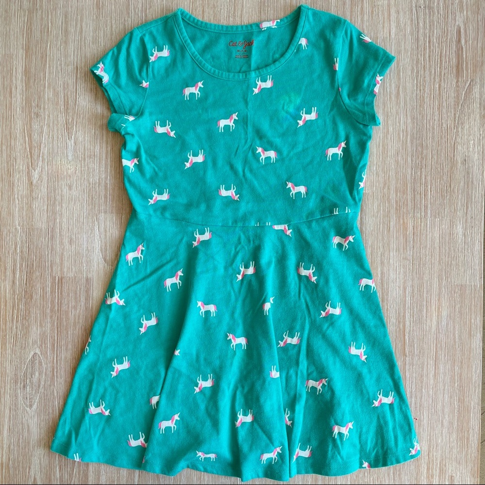 Cat and Jack Unicorn Dress Size 7/8 🦄